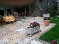 Verlegebeispiel Terrasse