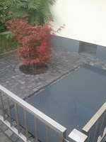 Verlegebeispiel Vorgarten